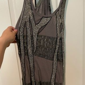 Miss Me beaded tank/dress ***PLUS one free surprise item!***